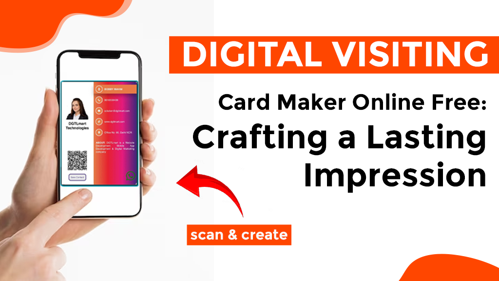 digital visiting card maker free online